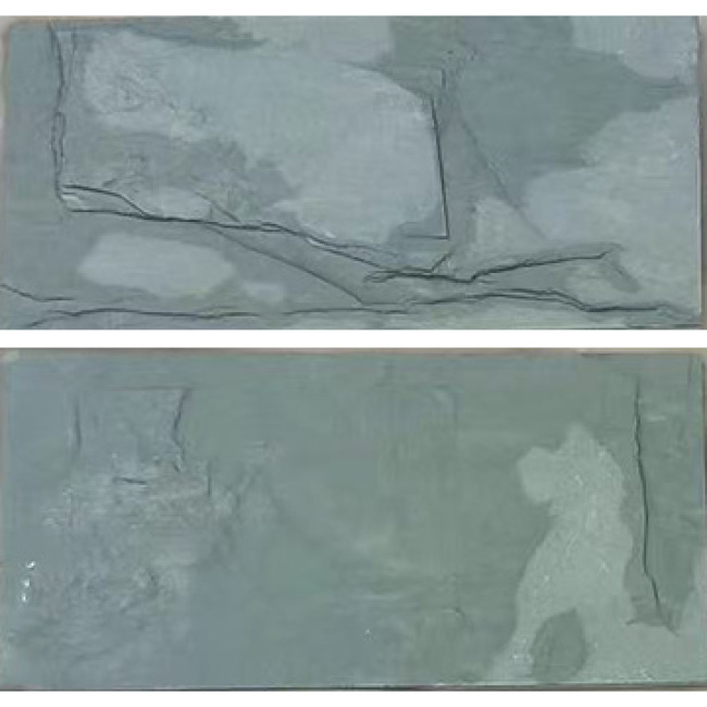 Green slate wall panels Green slate wall panels